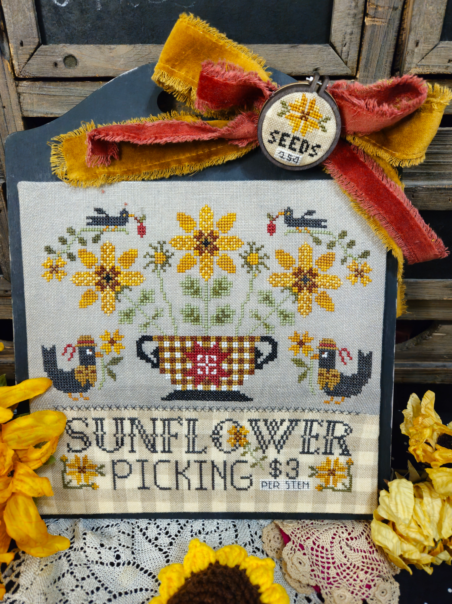 Sunflower Picking