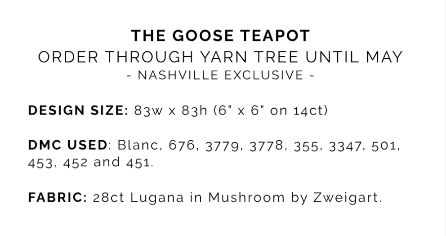 The Goose Teapot