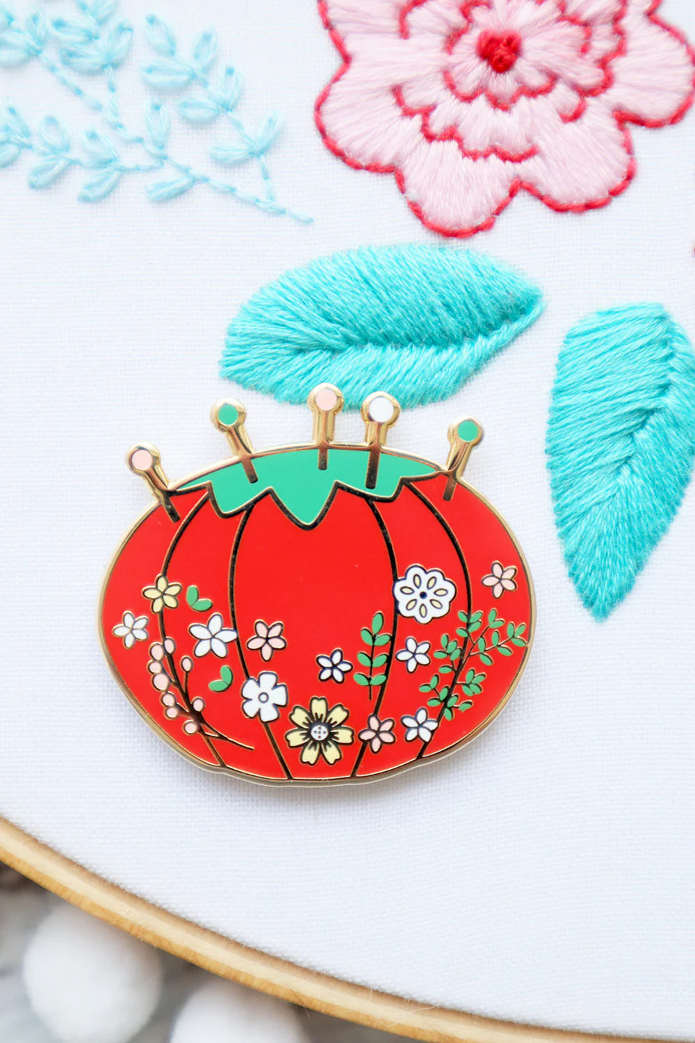 Flamingo Toes Needle Minders