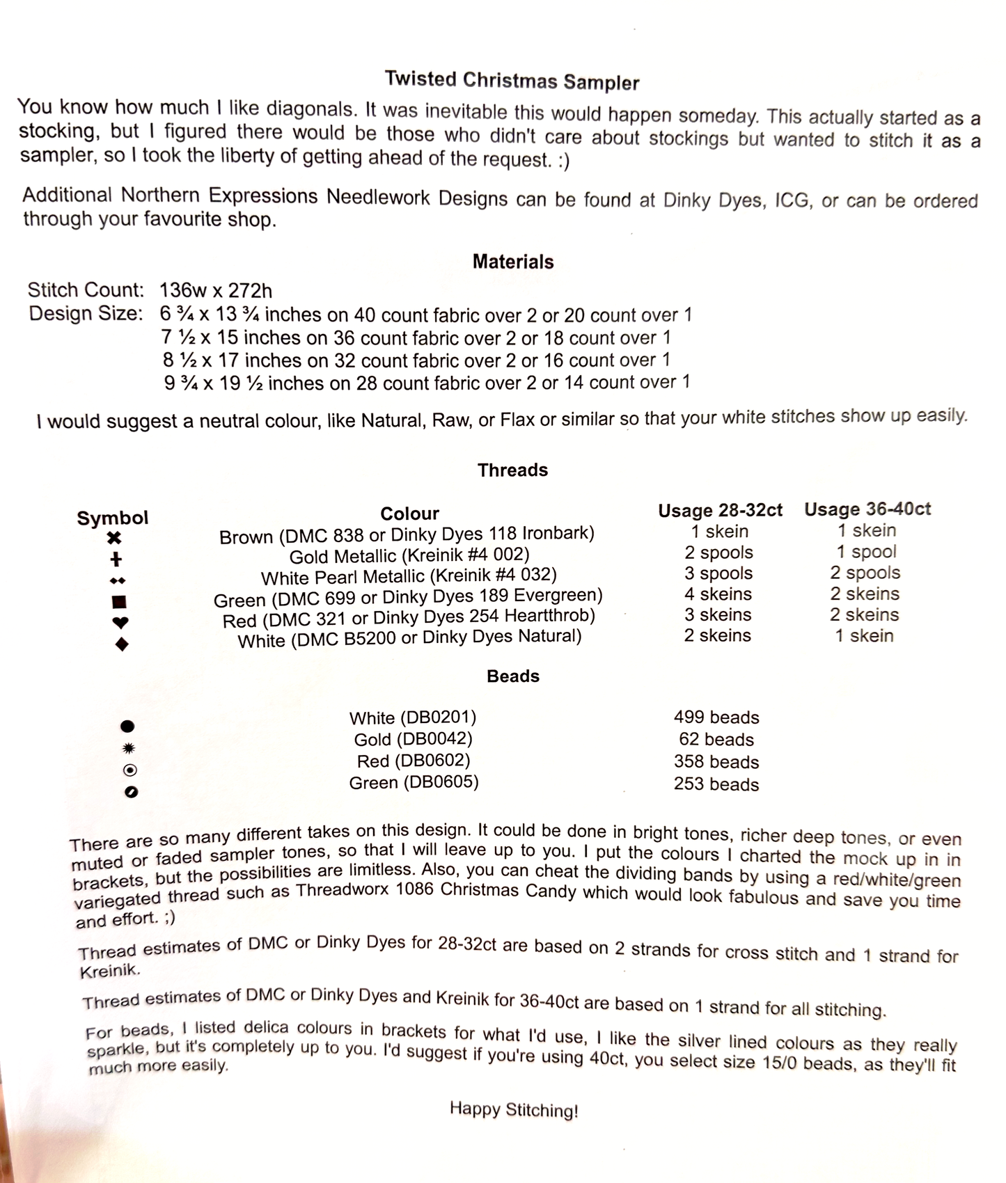 Twisted Christmas Sampler