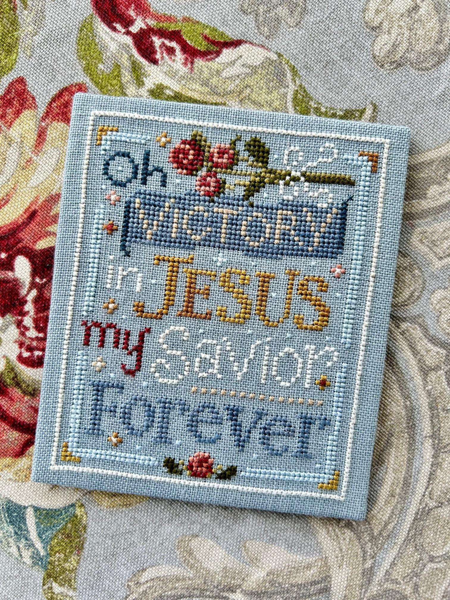 Threads For Jesus Victory in Jesus – Thread the Needle Stitchery LLC
