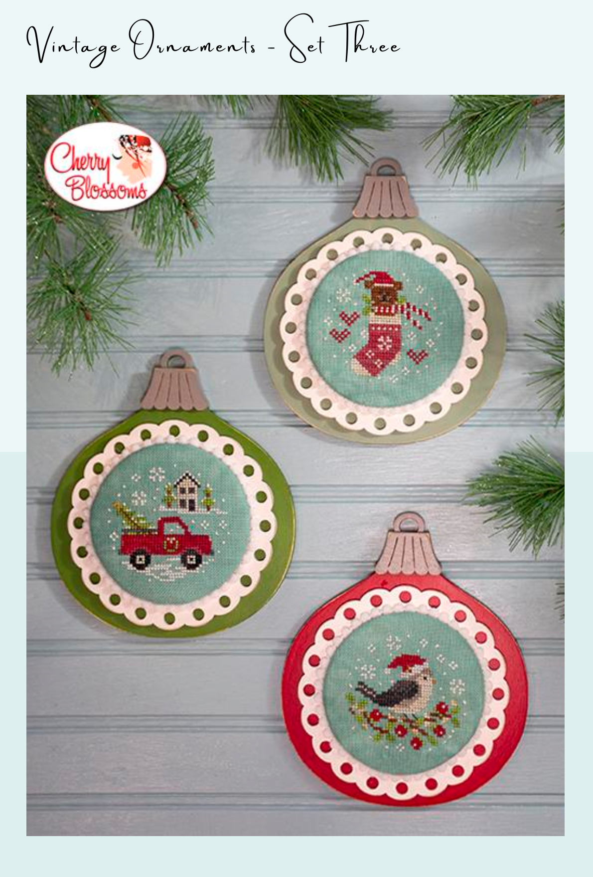 Vintage Ornaments - Set 3