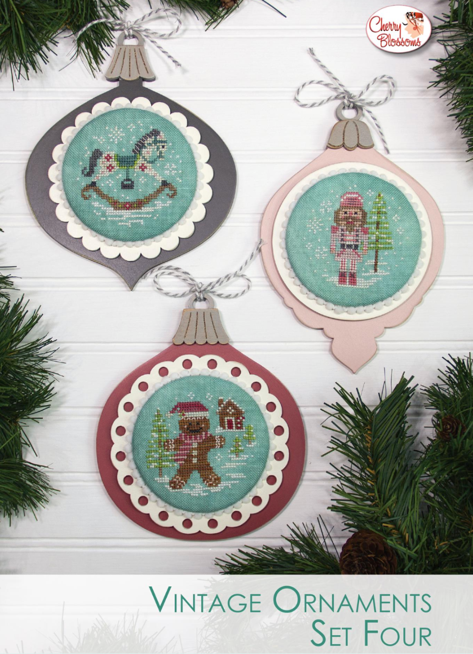 Vintage Ornament Set #4
