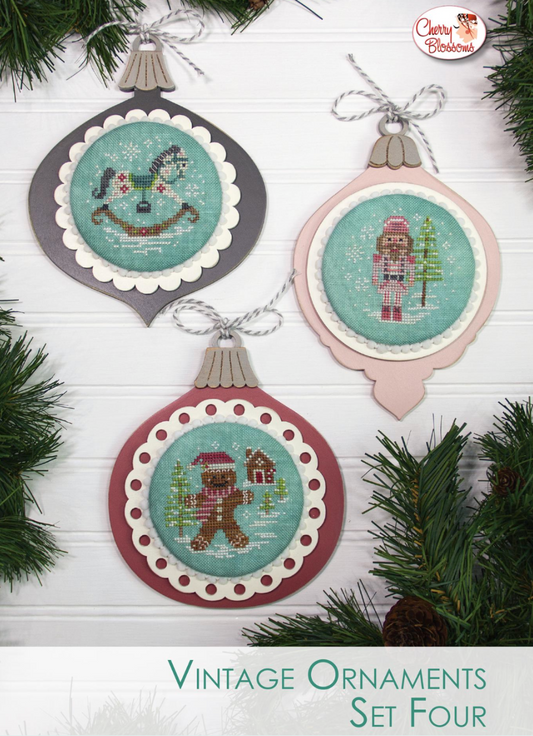Vintage Ornament Set #4