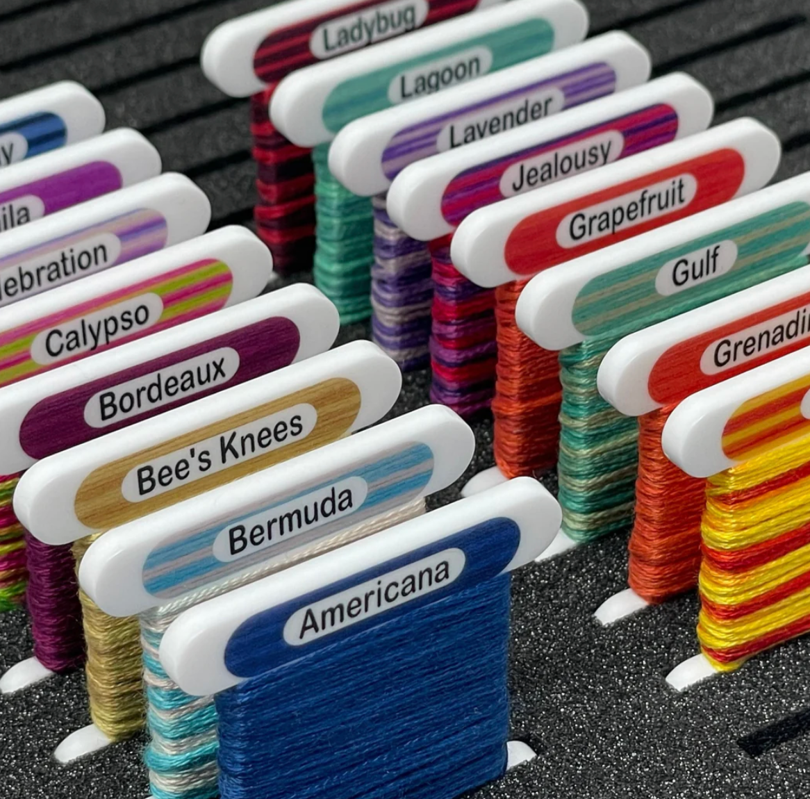 Full Set of Bobbins for Weeks Dye Works