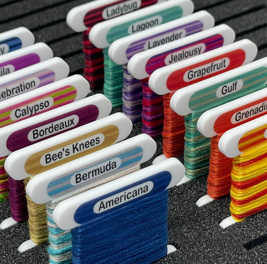 Full Set of Bobbins for Weeks Dye Works