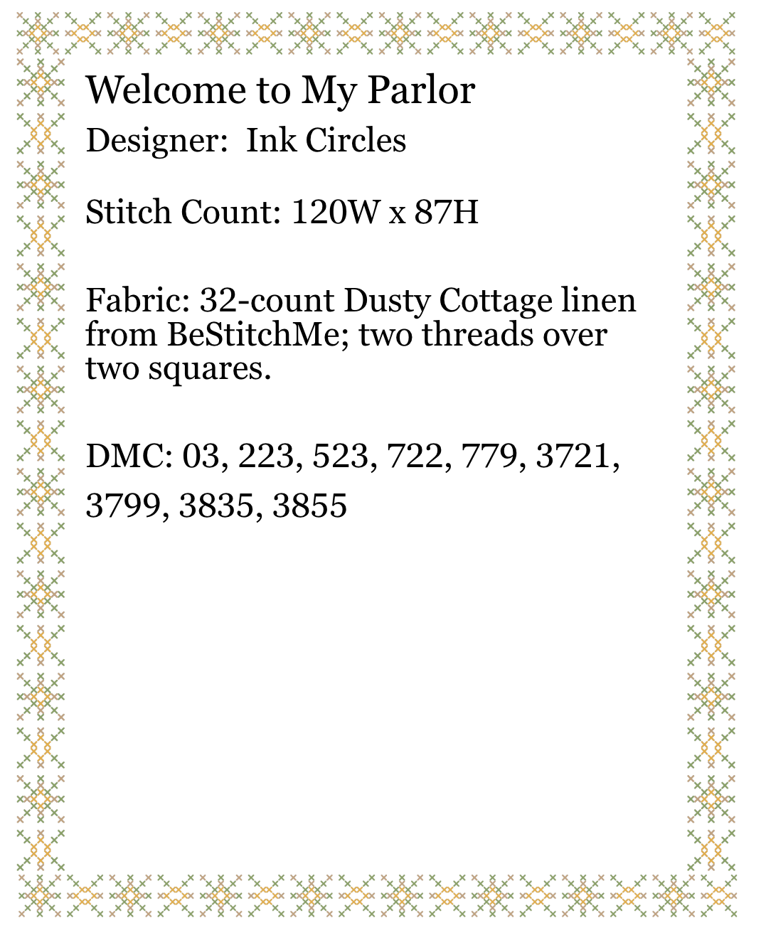 Welcome to My Parlor