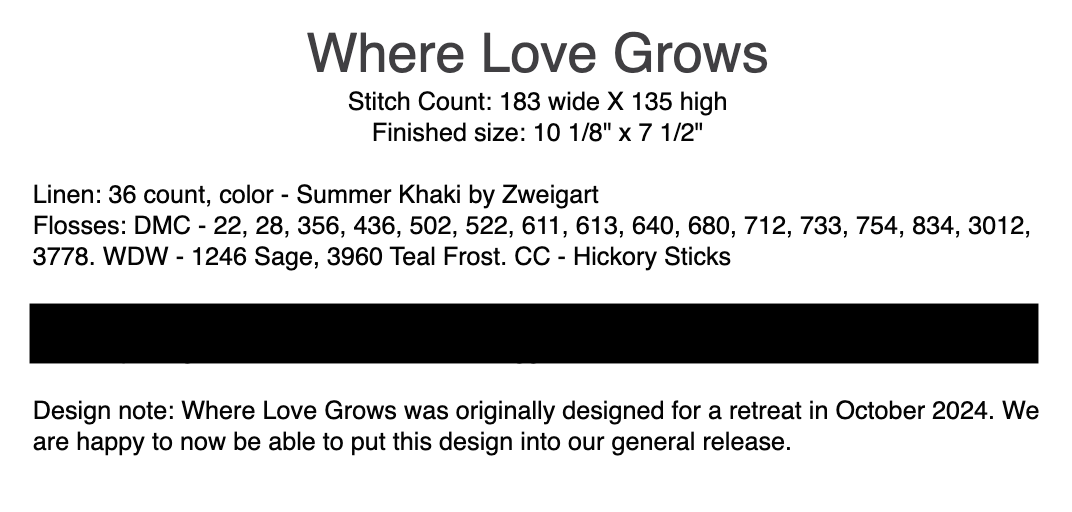 Where Love Grows