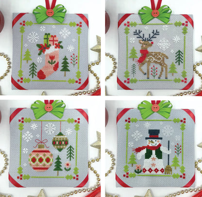 Woodland Christmas Ornament Series