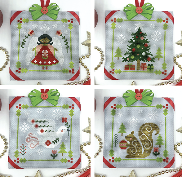 Woodland Christmas Ornament Series