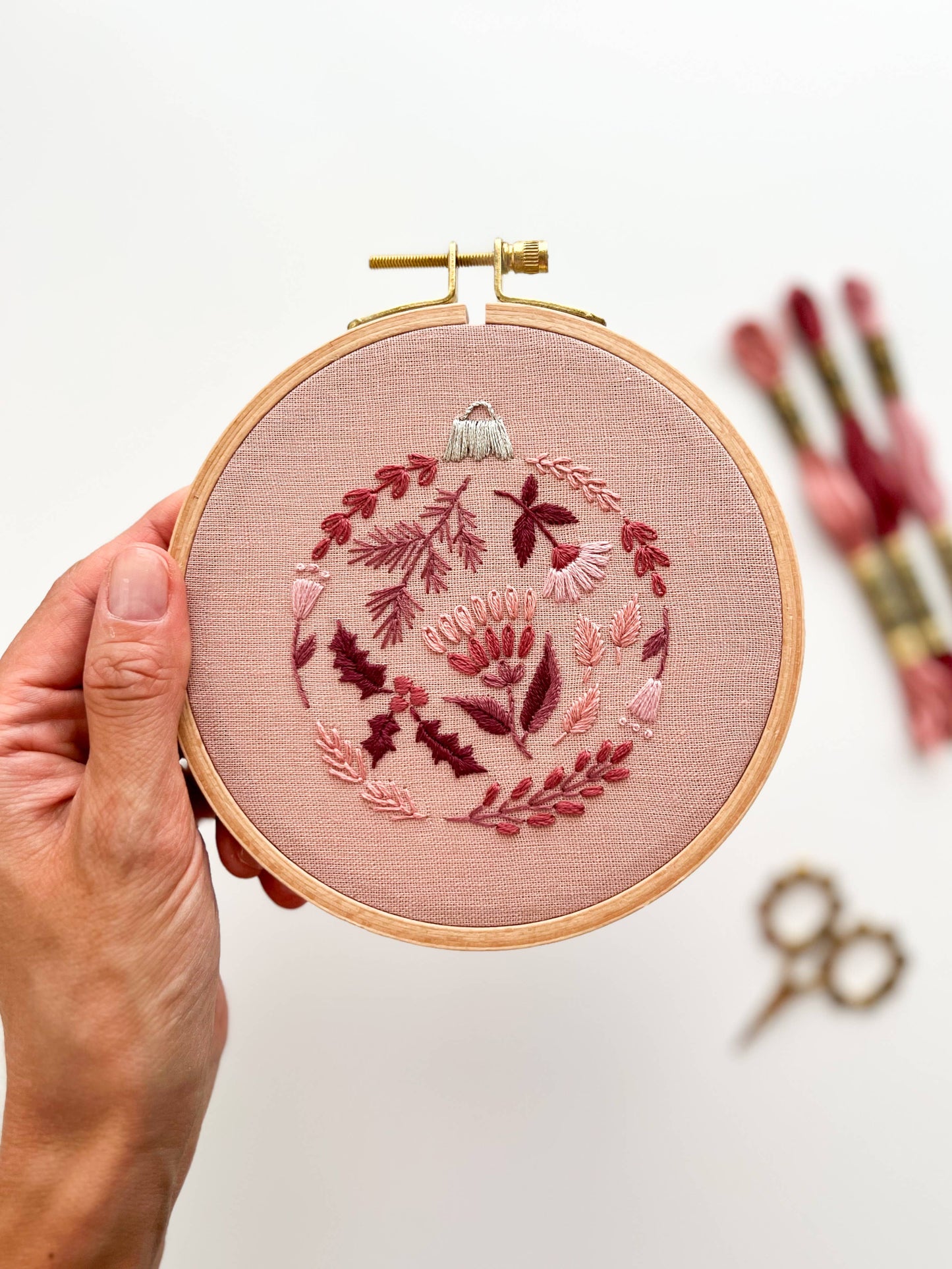 Christmas Bauble Embroidery Kit