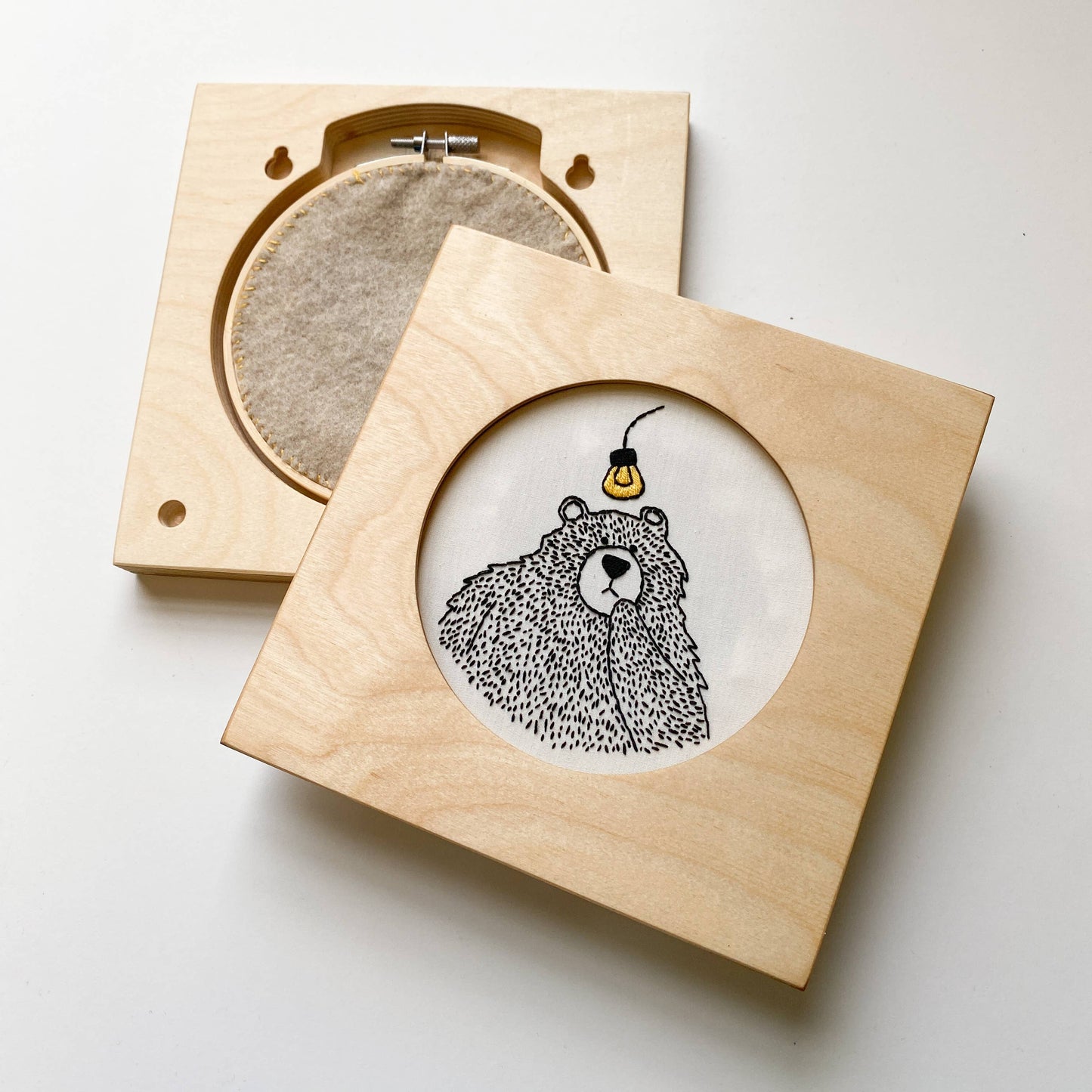 Modern Embroidery Hoop Frame for 5" Hoops