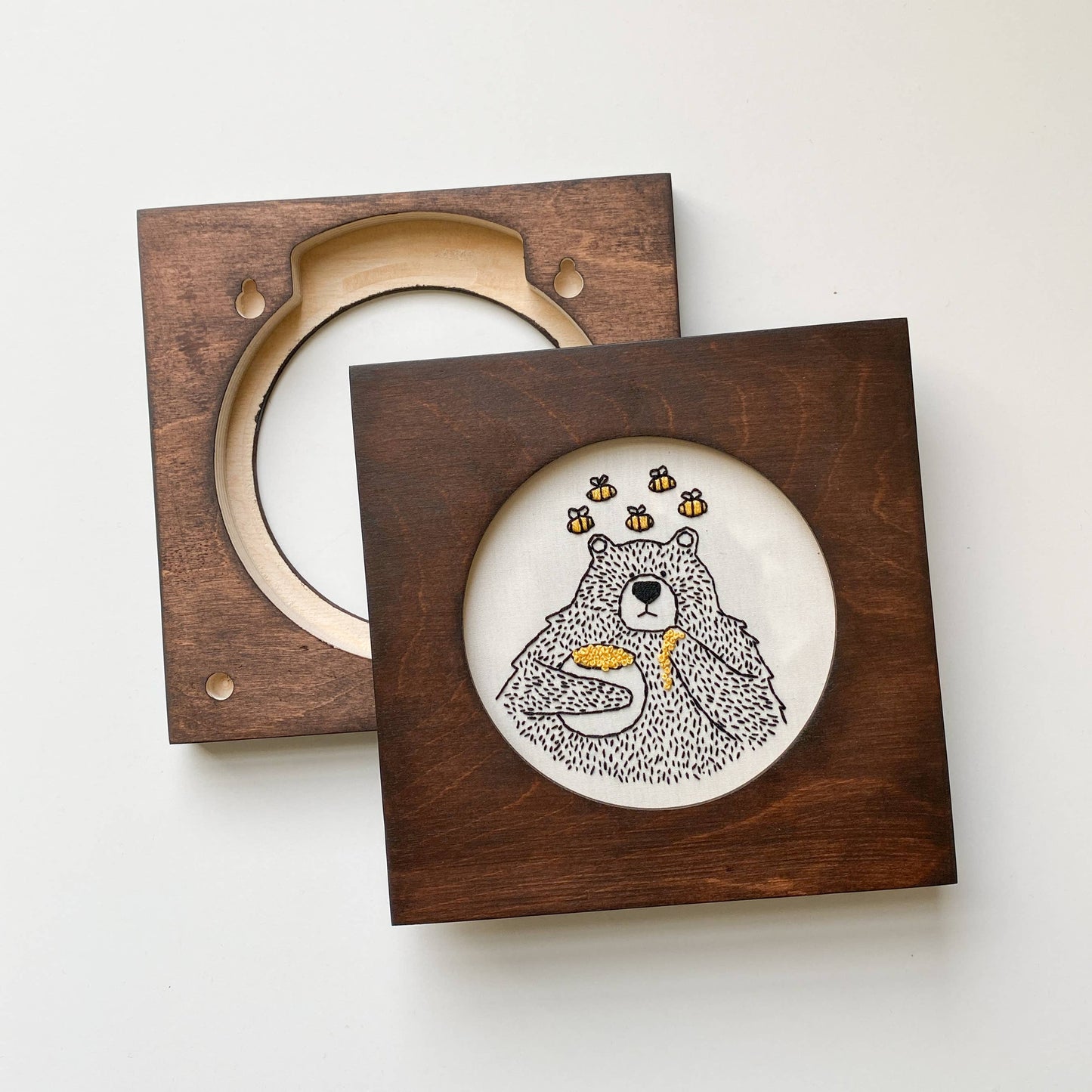 Modern Embroidery Hoop Frame for 5" Hoops