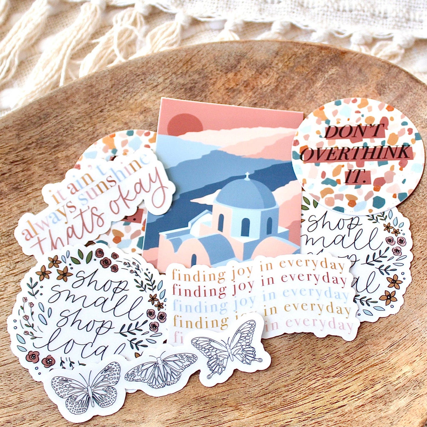 Shop Small Shop Local Sticker, 3x3 in.
