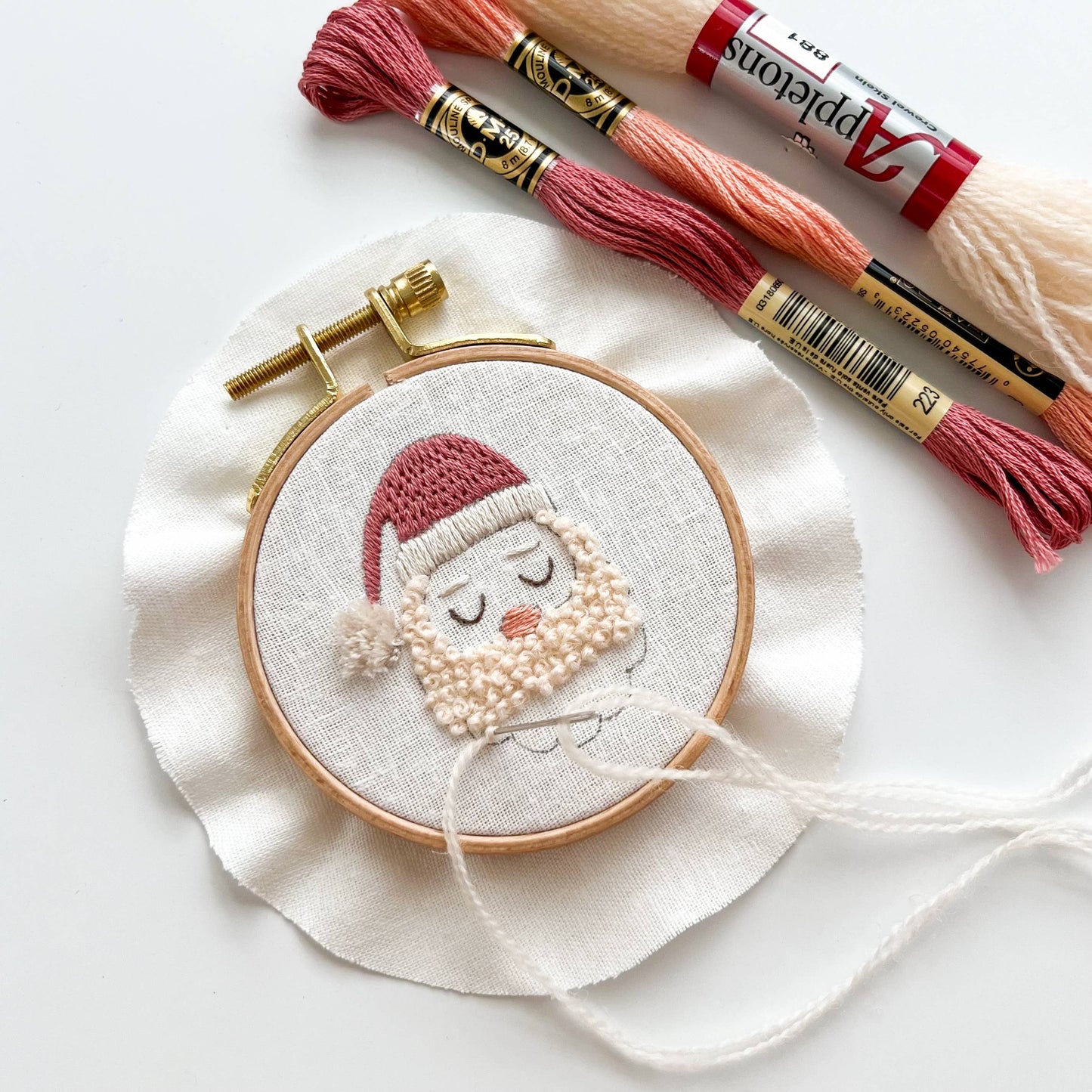 Santa Baby Embroidery Kit