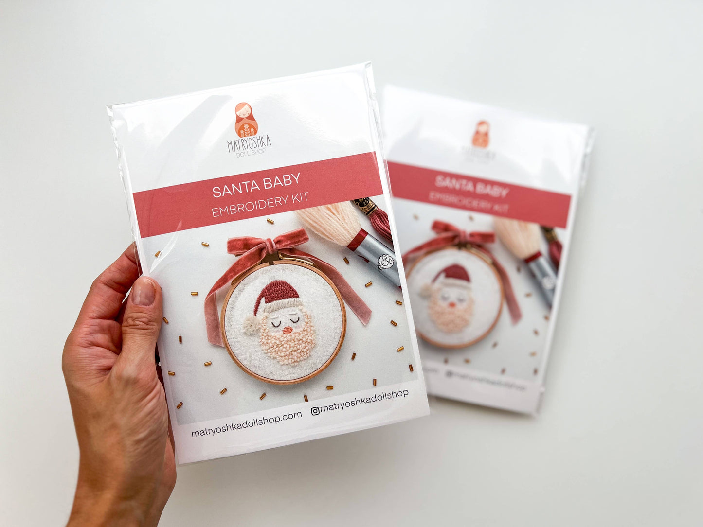 Santa Baby Embroidery Kit