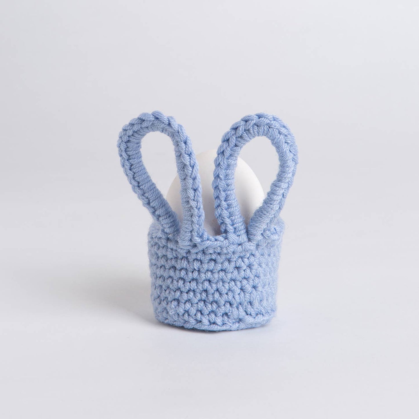 Bunny Egg Cup Trio Easy Crochet Kit