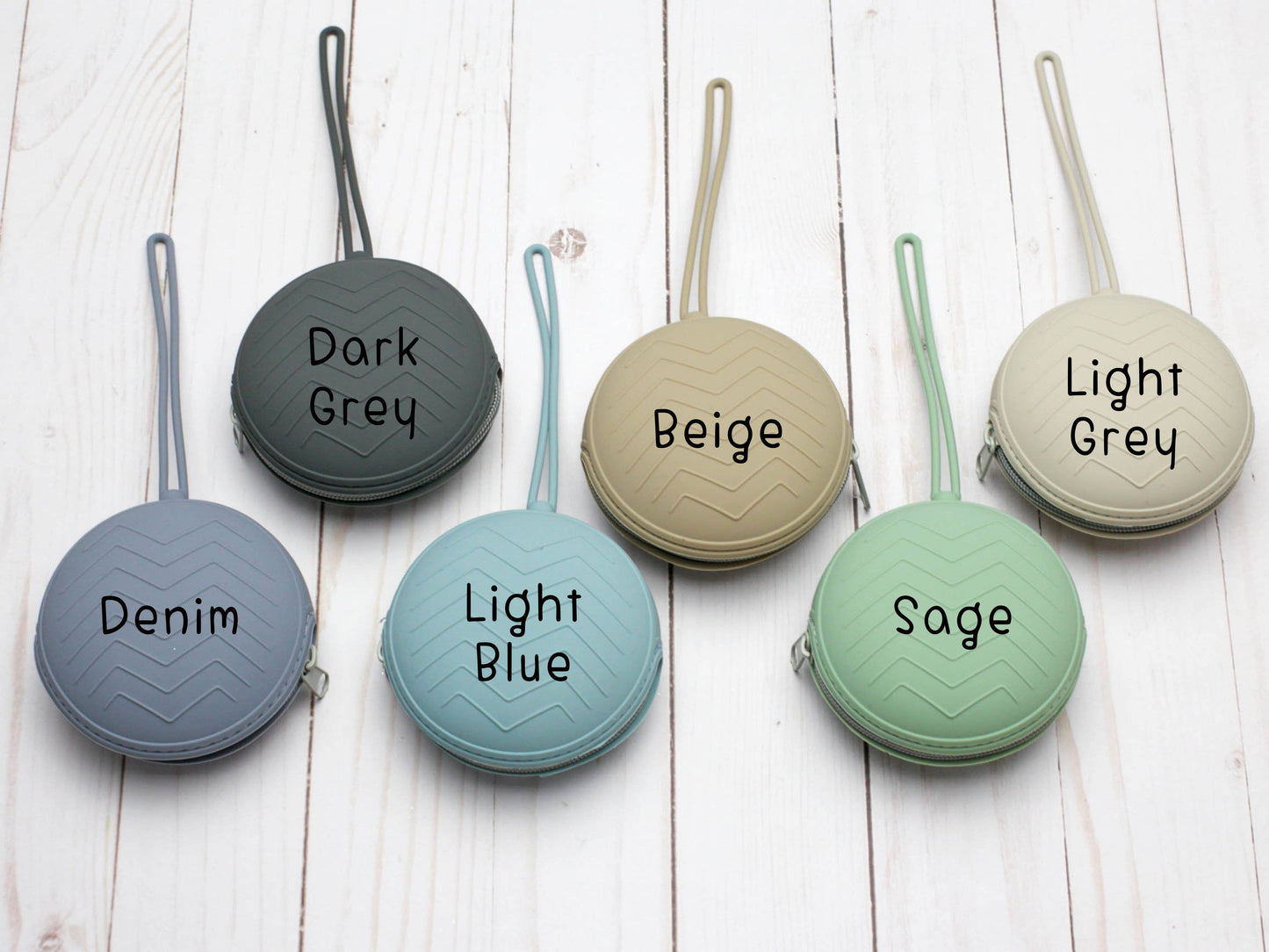 Round Storage Pouches