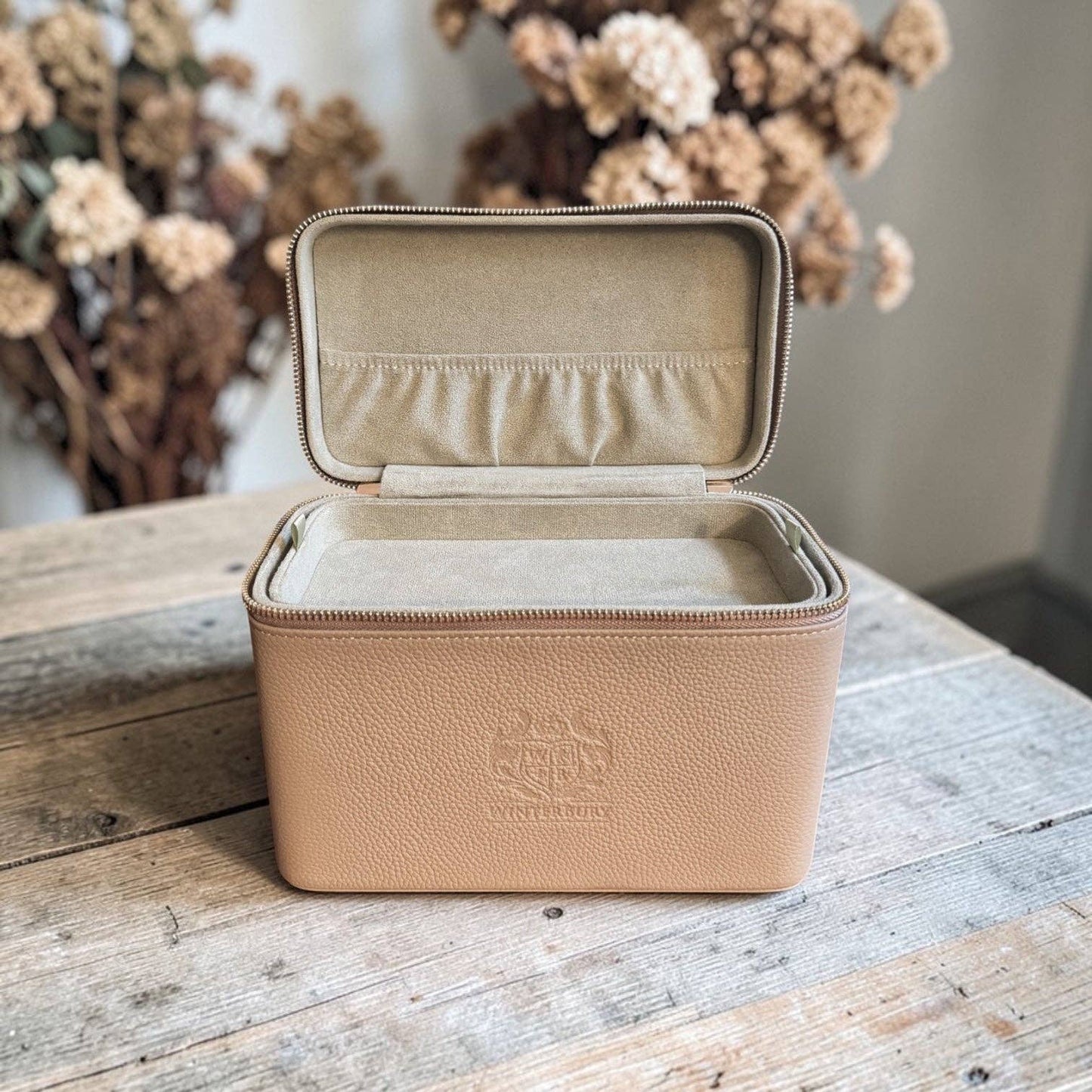 WinterBury Double Tray Needlework Sewing Case