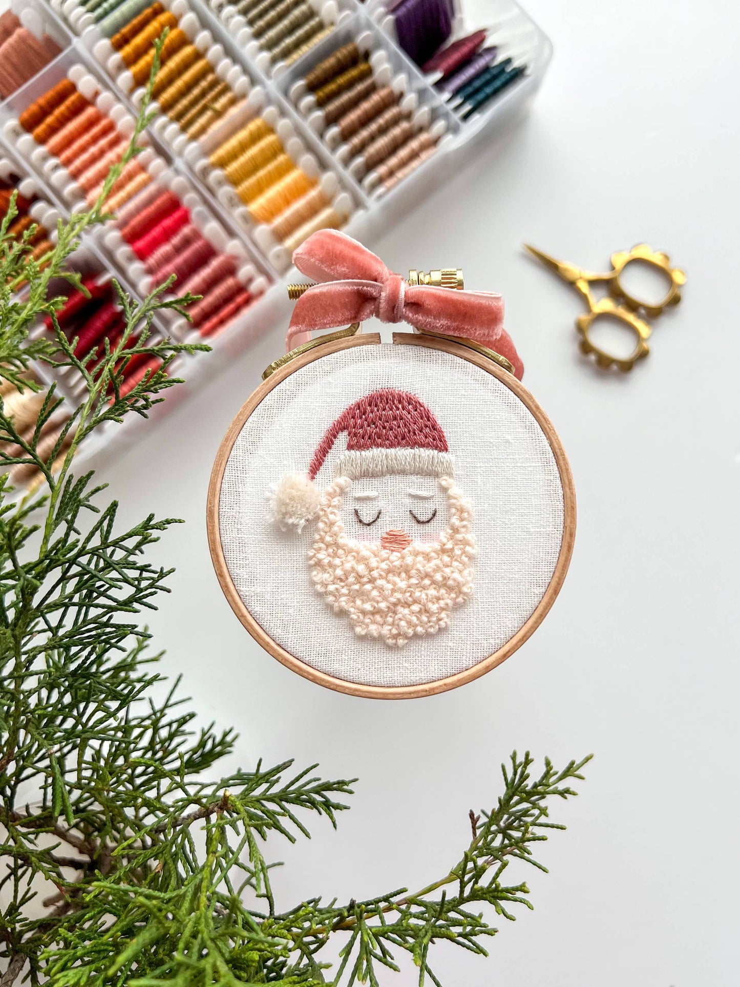 Santa Baby Embroidery Kit