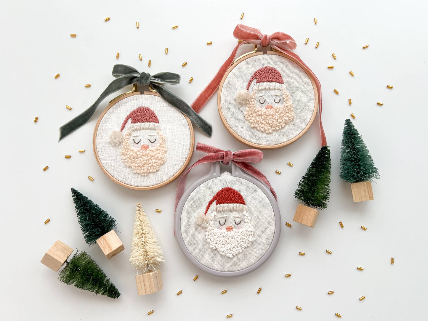Santa Baby Embroidery Kit