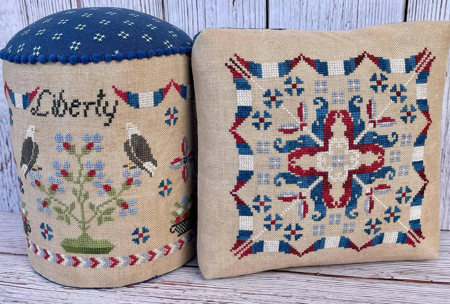 Liberty Drum and Pincushion