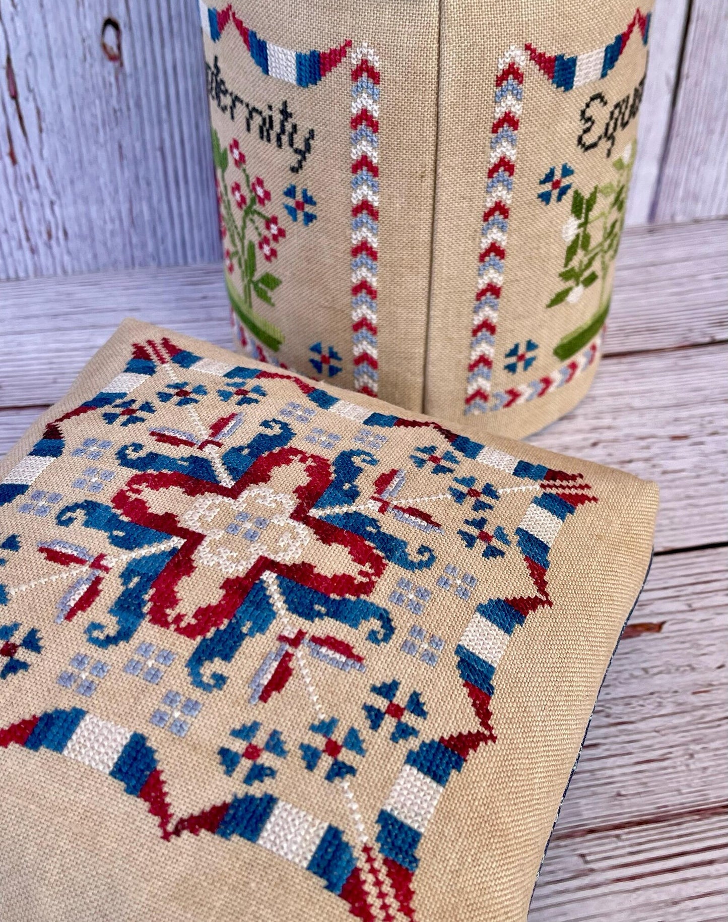 Liberty Drum and Pincushion