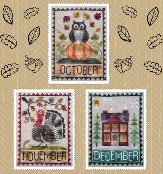 Monthly Trios: October, November, December