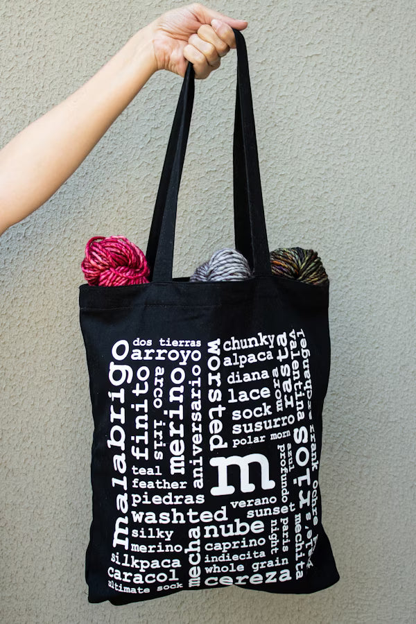 Word Mix Tote Bag