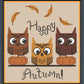 Happy Owloween, Happy Autumn