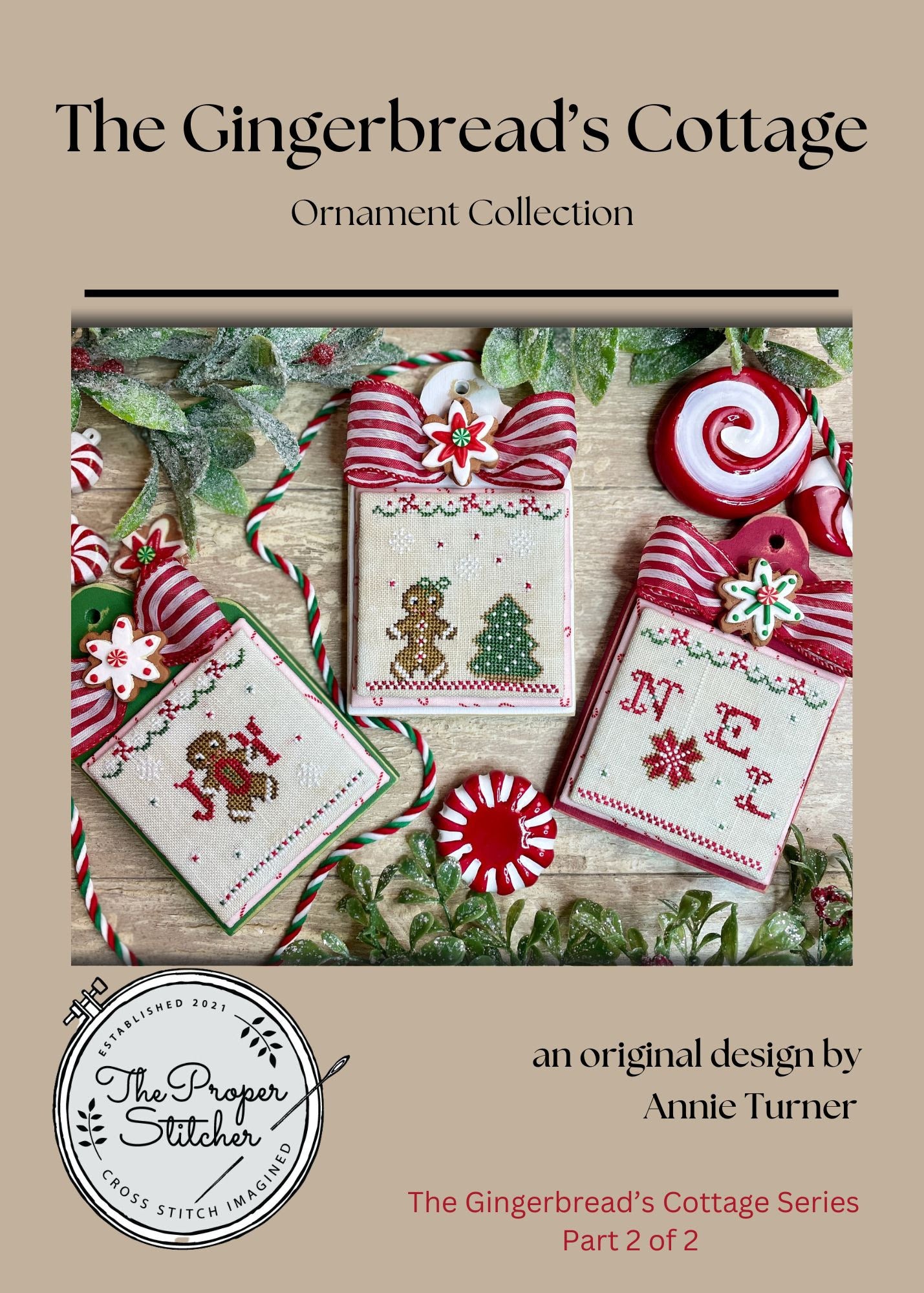 The Gingerbread's Cottage Ornament Collection