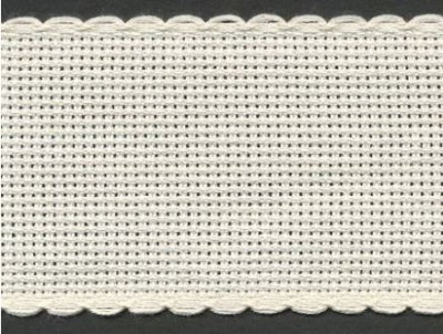 Ivory Scalloped Banding — 16ct, 2" Wide