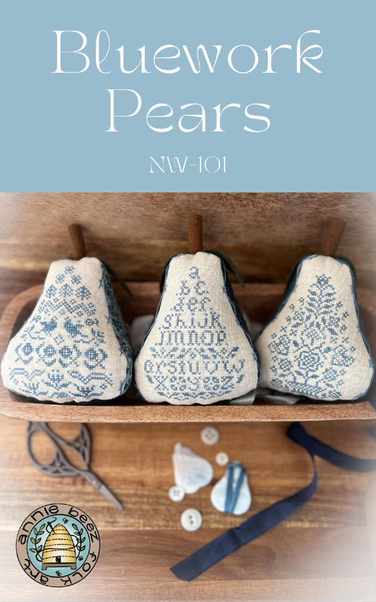 Blue Work Pears