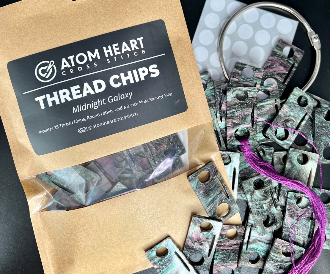 Thread Chips by Atom Heart Cross Stitch