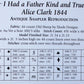 I Had A Father Kind And True (Alice 1844)