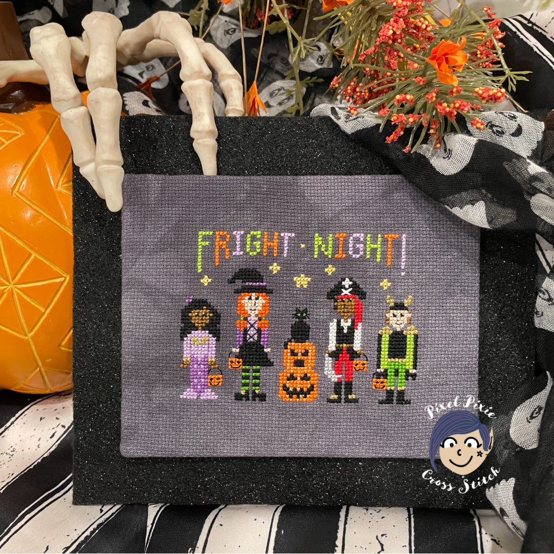 Fright Night by Pixel Pixie Cross Stitch