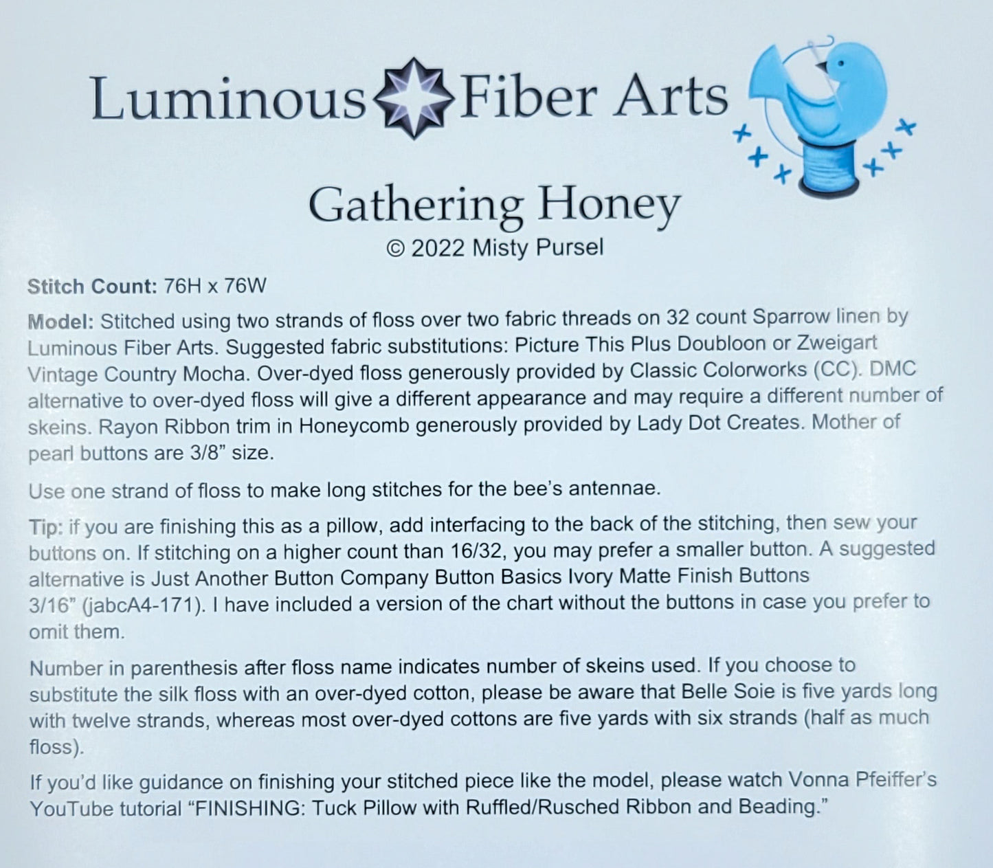 Gathering Honey by Luminous Fiber Arts