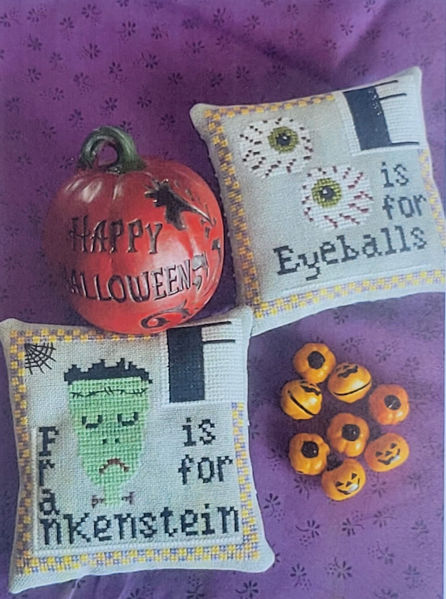 Halloween Alphabet Letters E & F by Romy's Creations