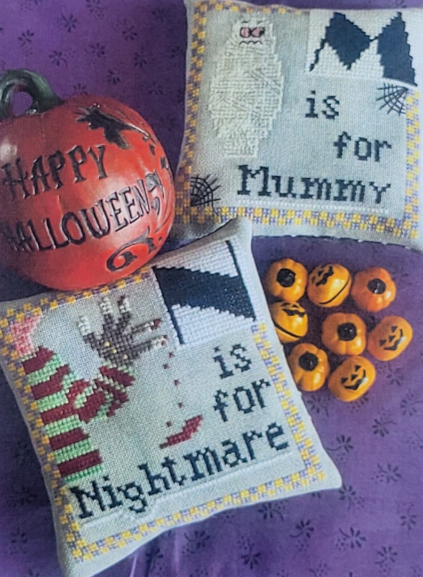 Halloween Alphabet Letters M & N by Romy's Creations