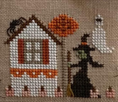 Halloween Frill by Heart in Hand Needle Art
