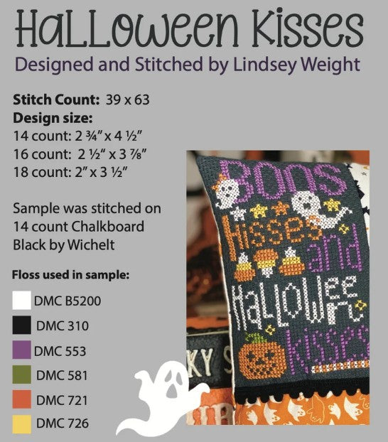 Halloween Kisses by Primrose Cottage Stitches