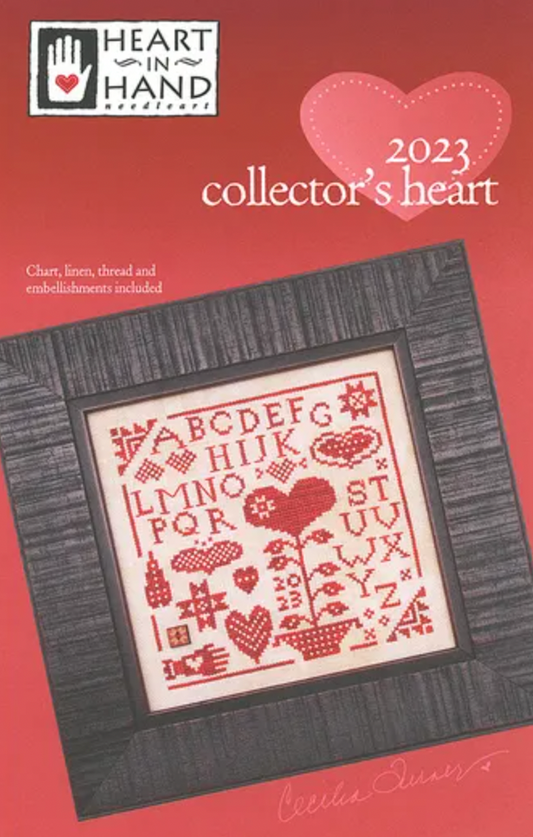 2023 Collector's Heart Kit by Heart in Hand Needle Art
