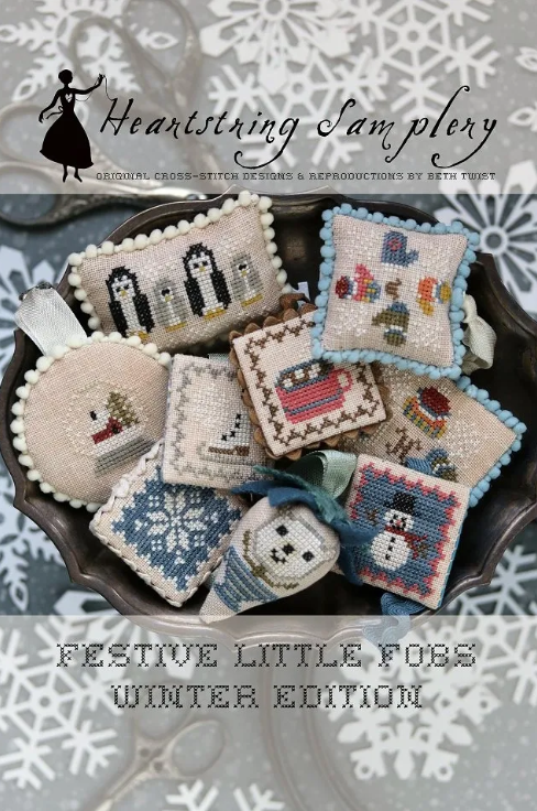Festive Little Fobs: Winter Edition by Heartstring Samplery