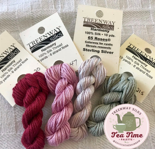 Tea Time Palette Silk Pack by Treenway Silks