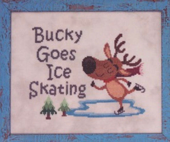 Bucky Goes Ice Skating