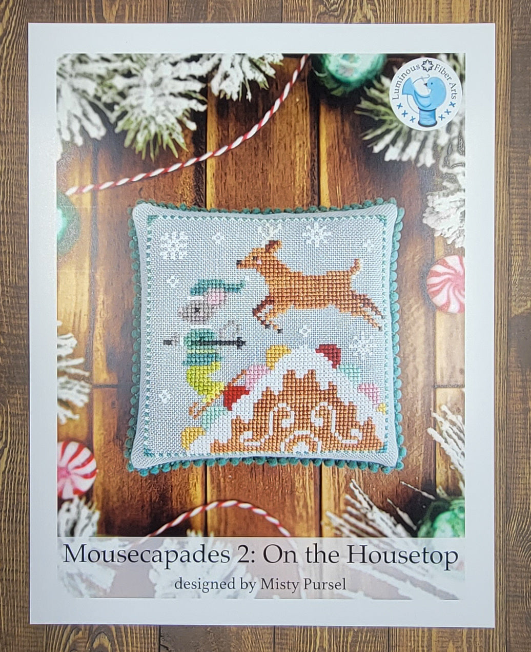 Mousecapades 2: On the Housetop by Luminous Fiber Arts