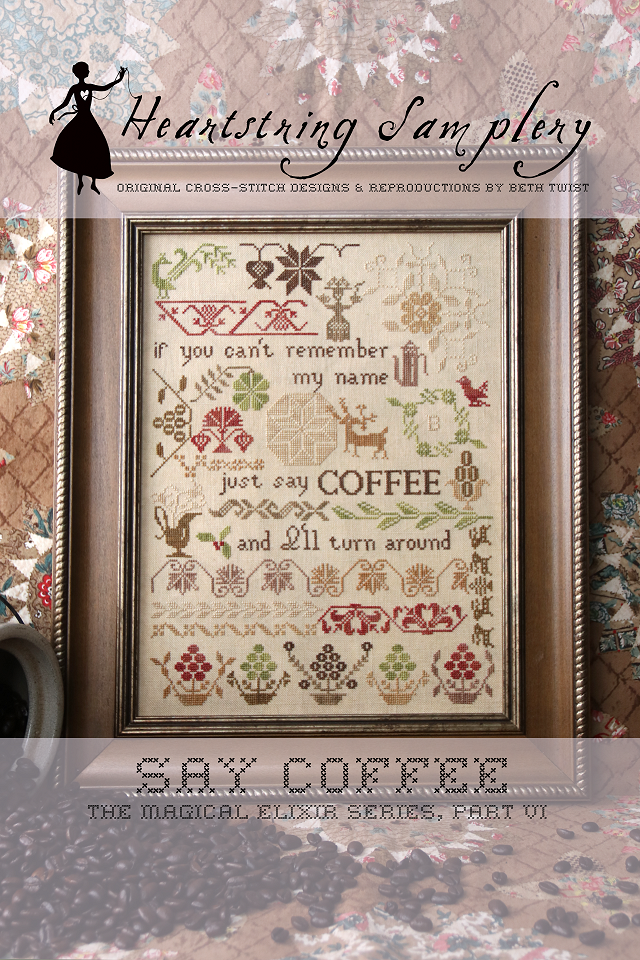 Say Coffee by Heartstring Samplery