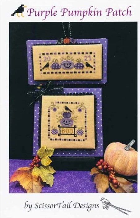 Purple Pumpkin Patch by Scissor Tail Designs