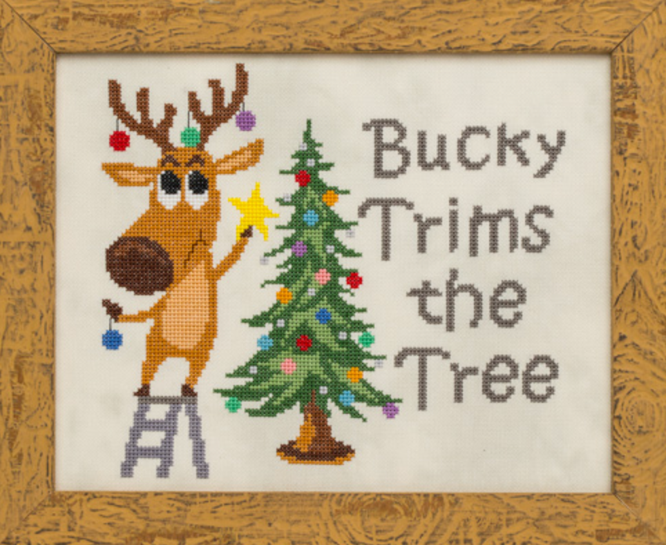 Bucky Trims the Tree