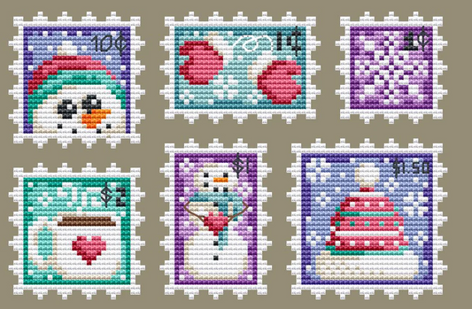 Winter Stamp Collection